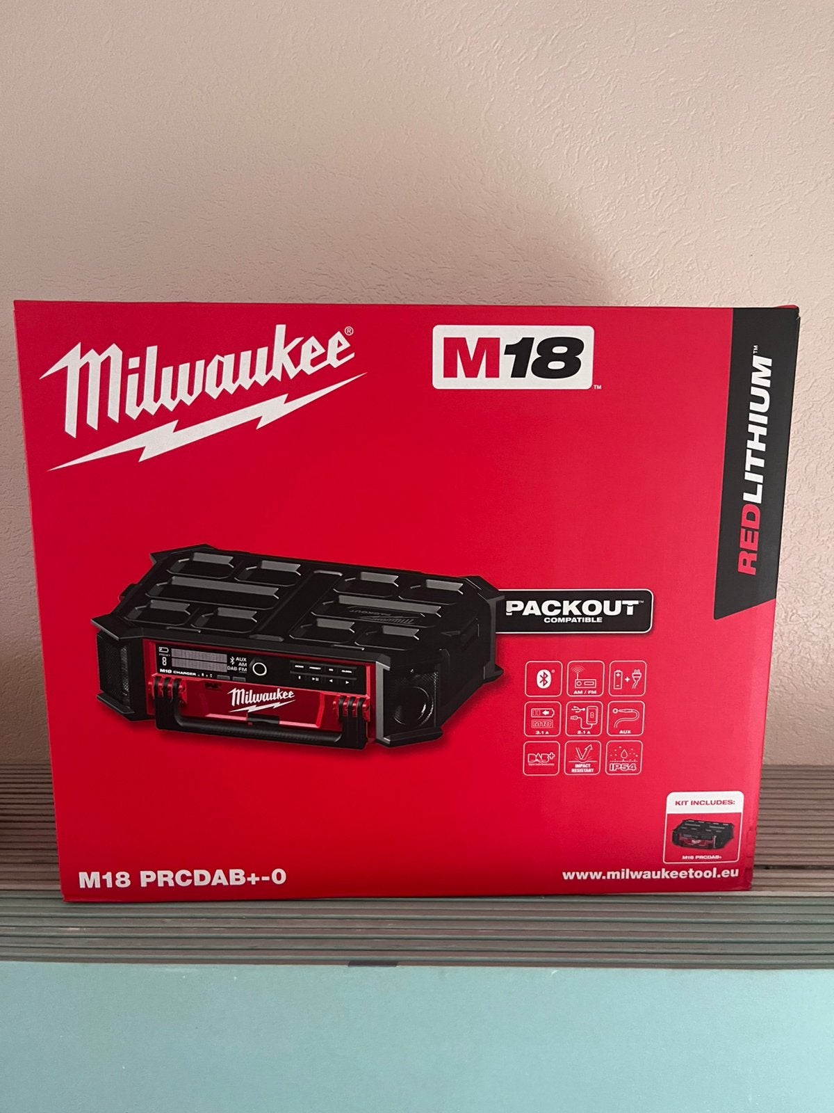 Radio enceinte connecter avec chargeur de batterie inclus, Enlèvement, Comme neuf