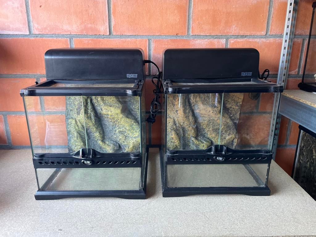 ExoTerra terrarium 30x30x30, Dieren en Toebehoren, Ophalen, Zo goed als nieuw