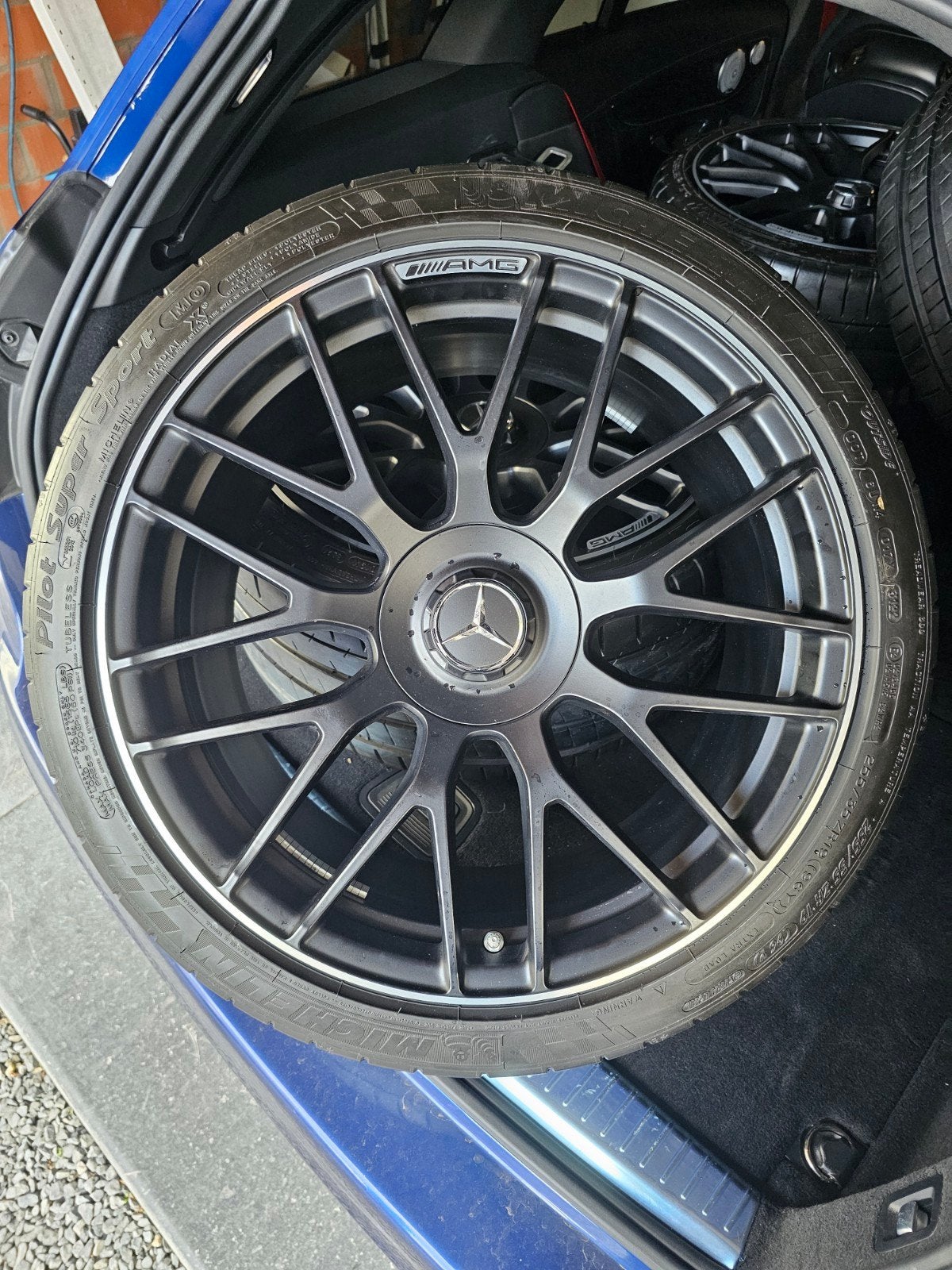 (3595 ex btw) Mercedes C63 AMG w205 velgen, Neuf, 285 mm, Véhicule de tourisme, Pneus été