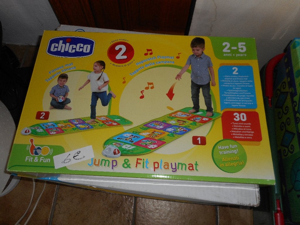 Jump and fit playmat, Enfants & Bébés, Enlèvement ou Envoi, Comme neuf, Avec lumière