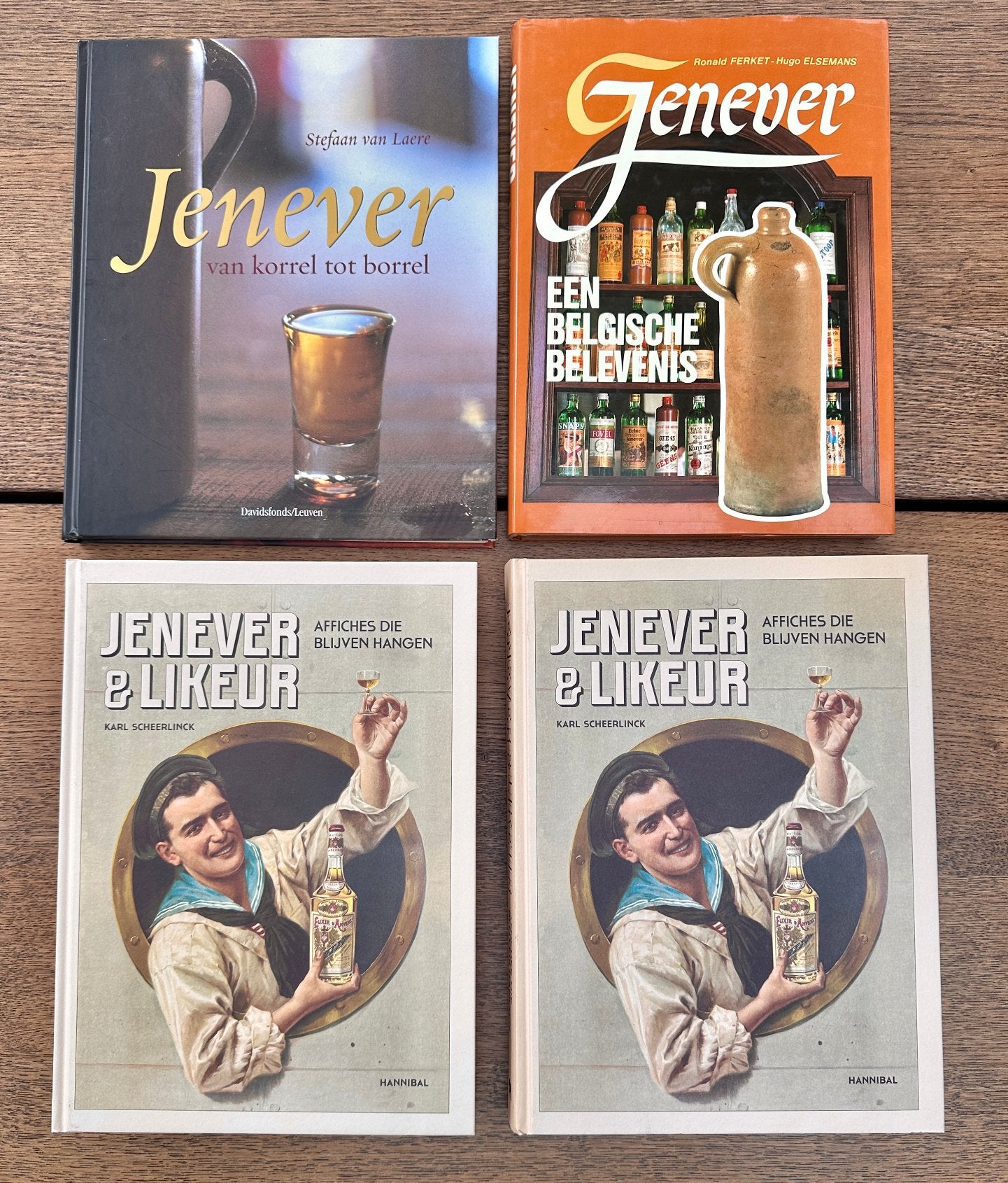 4 boeken over jenever, Enlèvement, Comme neuf
