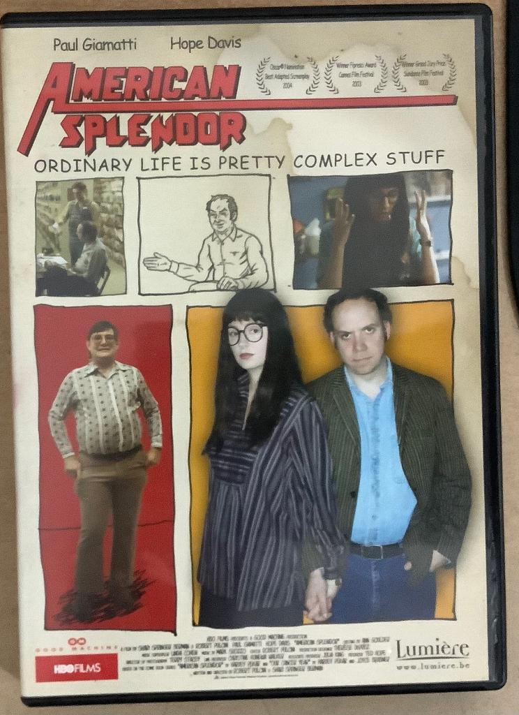 American Splendor (2003) Dvd Paul Giamatti, Tous les âges, Enlèvement ou Envoi, Utilisé