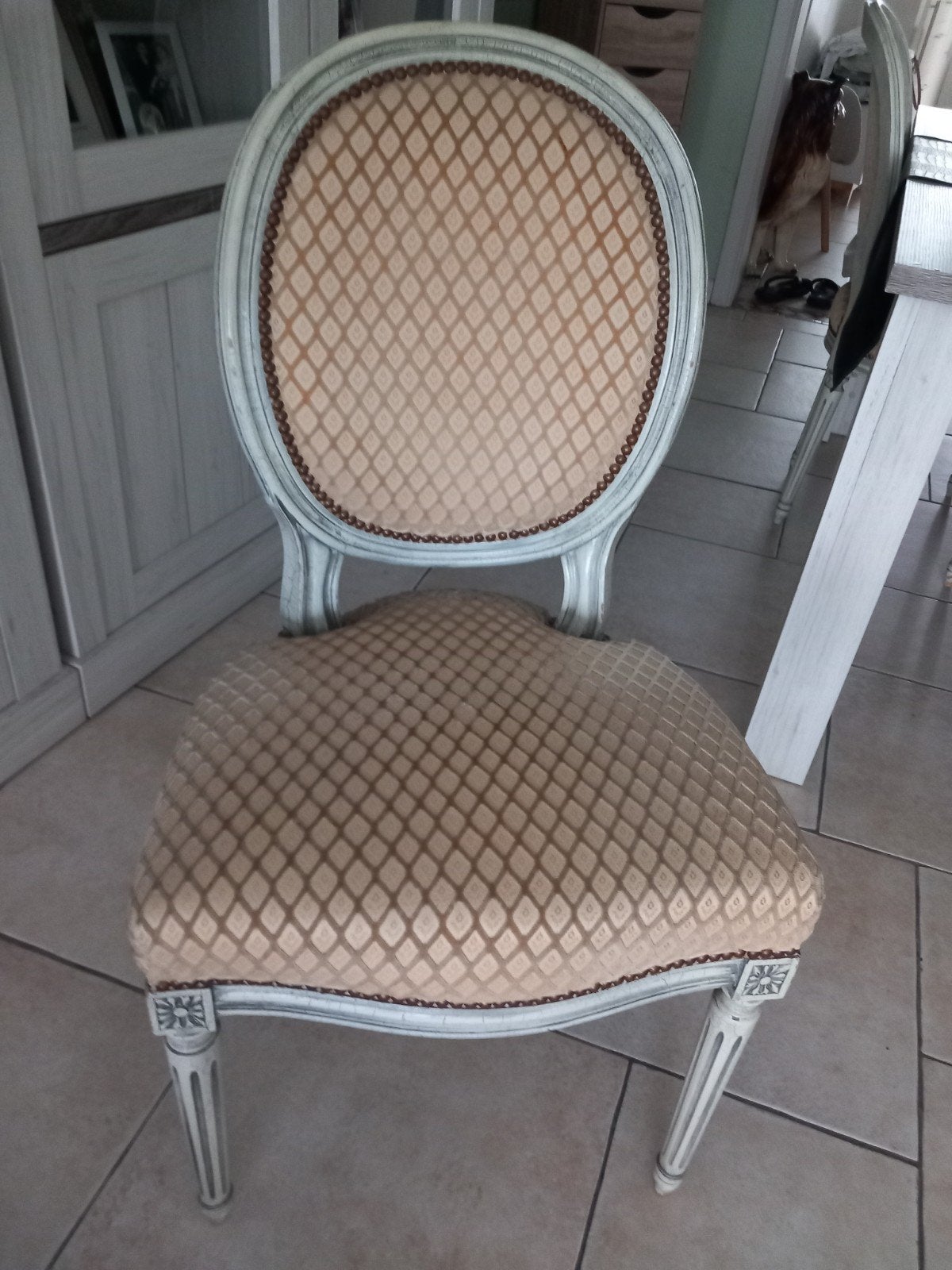 Set van 4 barokstoelen, Ophalen