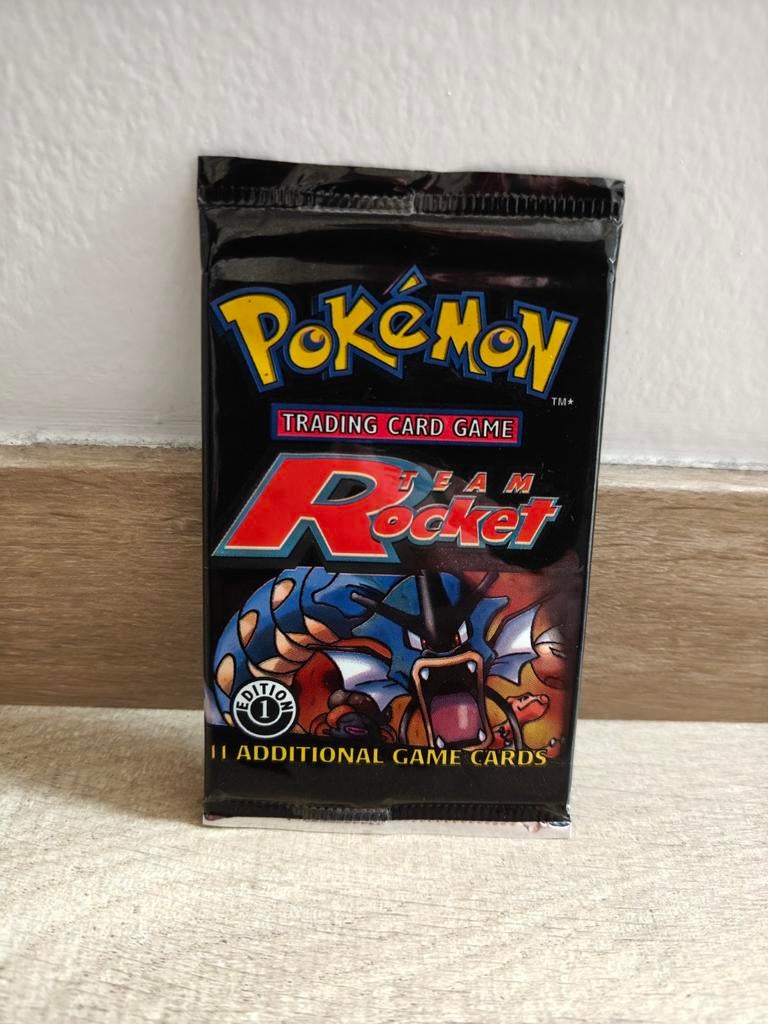 Pokémon team rocket 1st edition booster WOTC, Ophalen of Verzenden, Nieuw, Booster, Foil