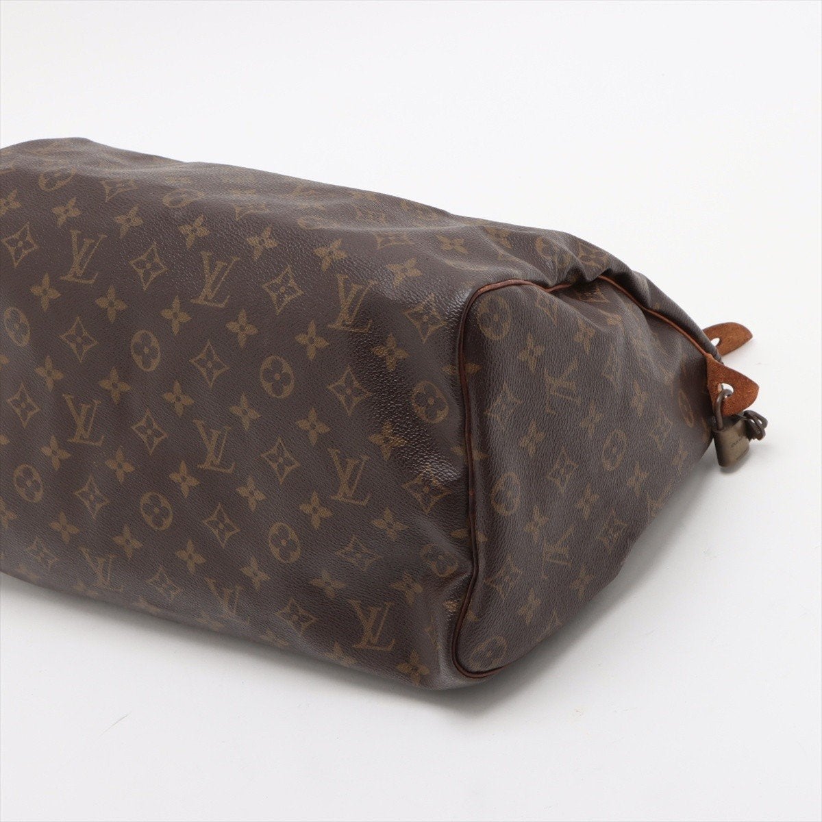 Sac à main Louis Vuitton Speedy 35, Enlèvement ou Envoi, Utilisé, Brun, Sac à main