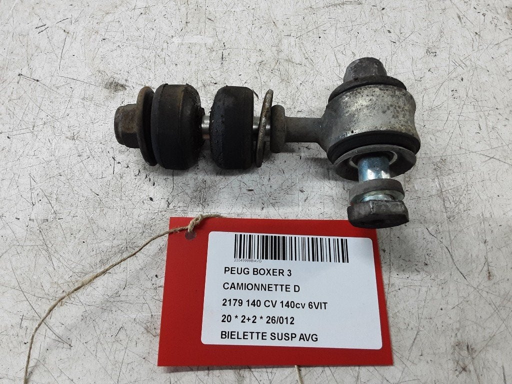 BIELLETTE DE BARRE STABILISATRICE AVANT GAUCHE Boxer (U9), Kontakt-peugeot@peugeot.com, Utilisé, Peugeot Deutschland GmbH, Bahnhofsplatz
65423  Rüsselsheim, DE