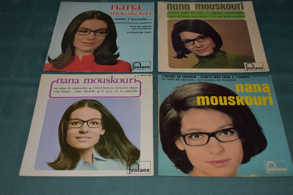 45t's & ook EP's van Nana Mouskouri,, Overige genres, 7 inch, Ophalen of Verzenden, Zo goed als nieuw