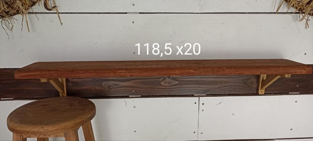 Oude houten plank
Lengte 118.5
Breedte 20, Ophalen, Hout