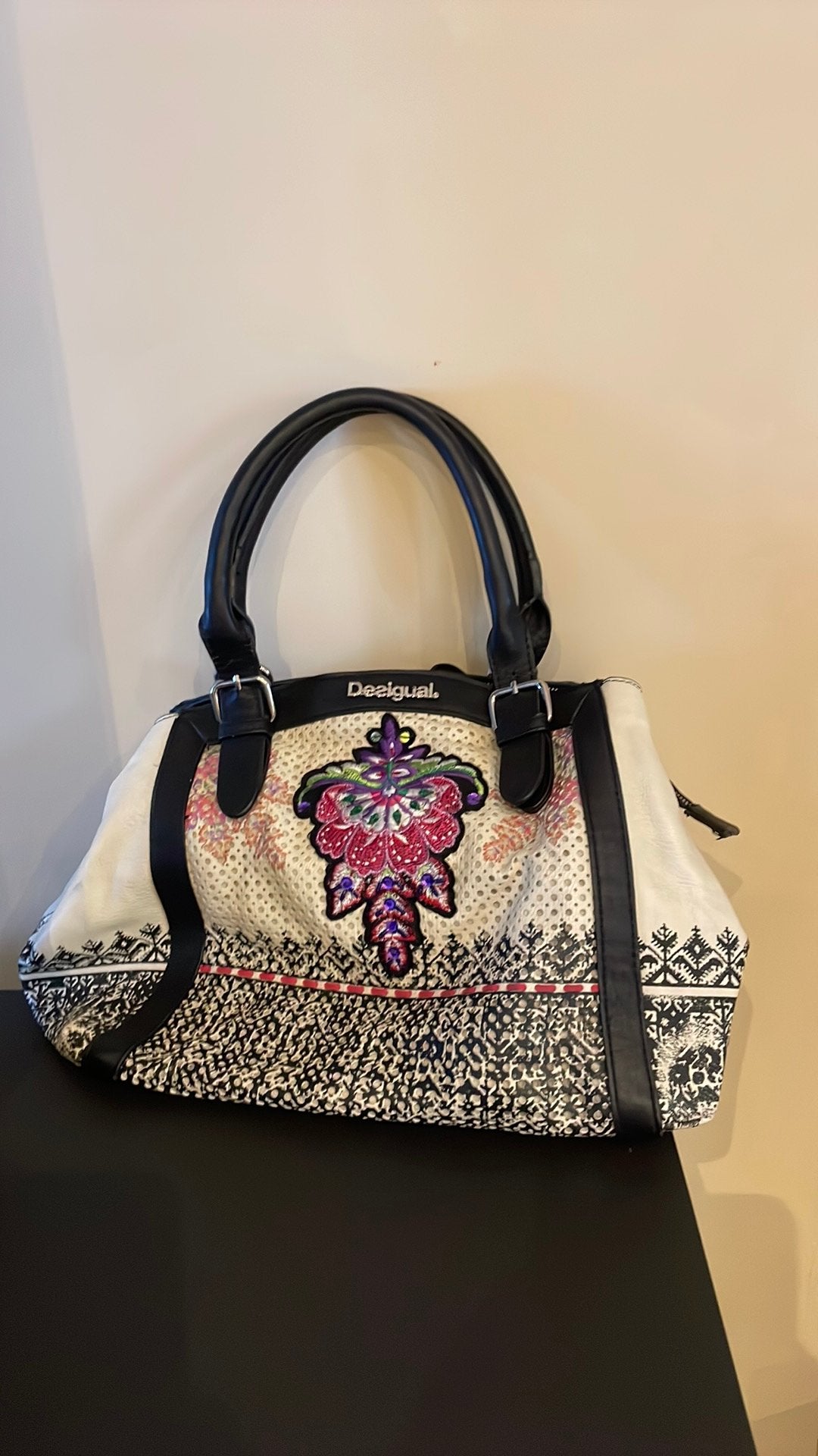 Grote handtas desigual, Handtassen en Accessoires, Ophalen, Zo goed als nieuw, Handtas