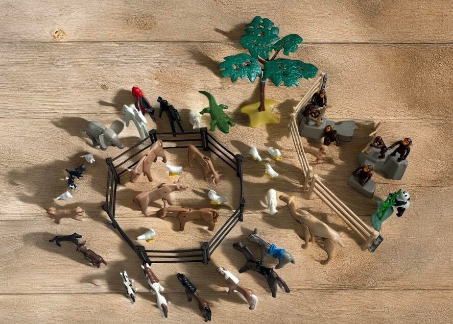 Kleine dierentuin, Ophalen of Verzenden, Zo goed als nieuw