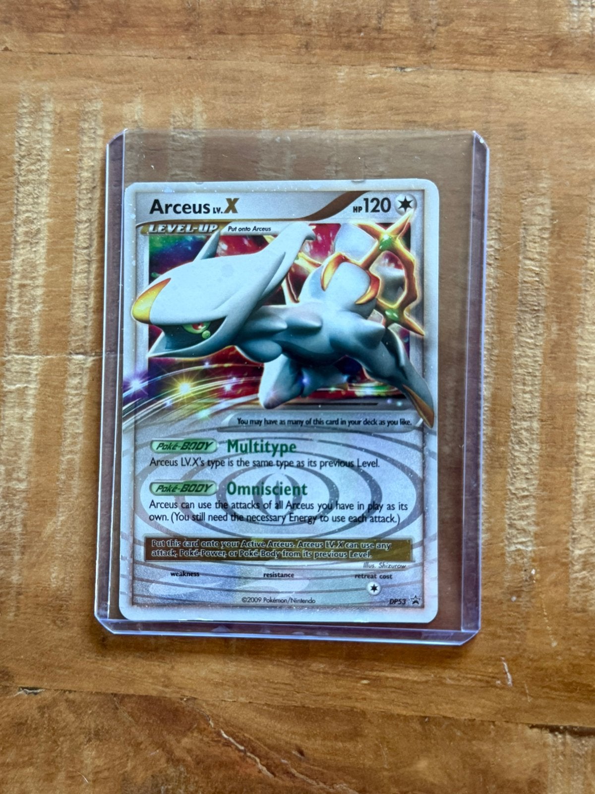 Pokemon Arceus LV.X, Hobby & Loisirs créatifs, Enlèvement, Utilisé