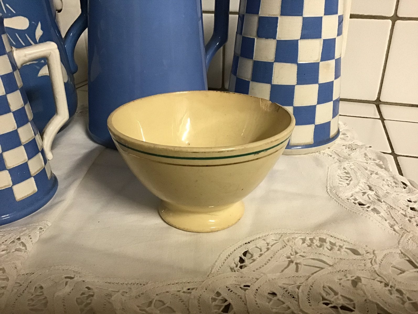 Vintage spoelkom Boch, Ophalen of Verzenden