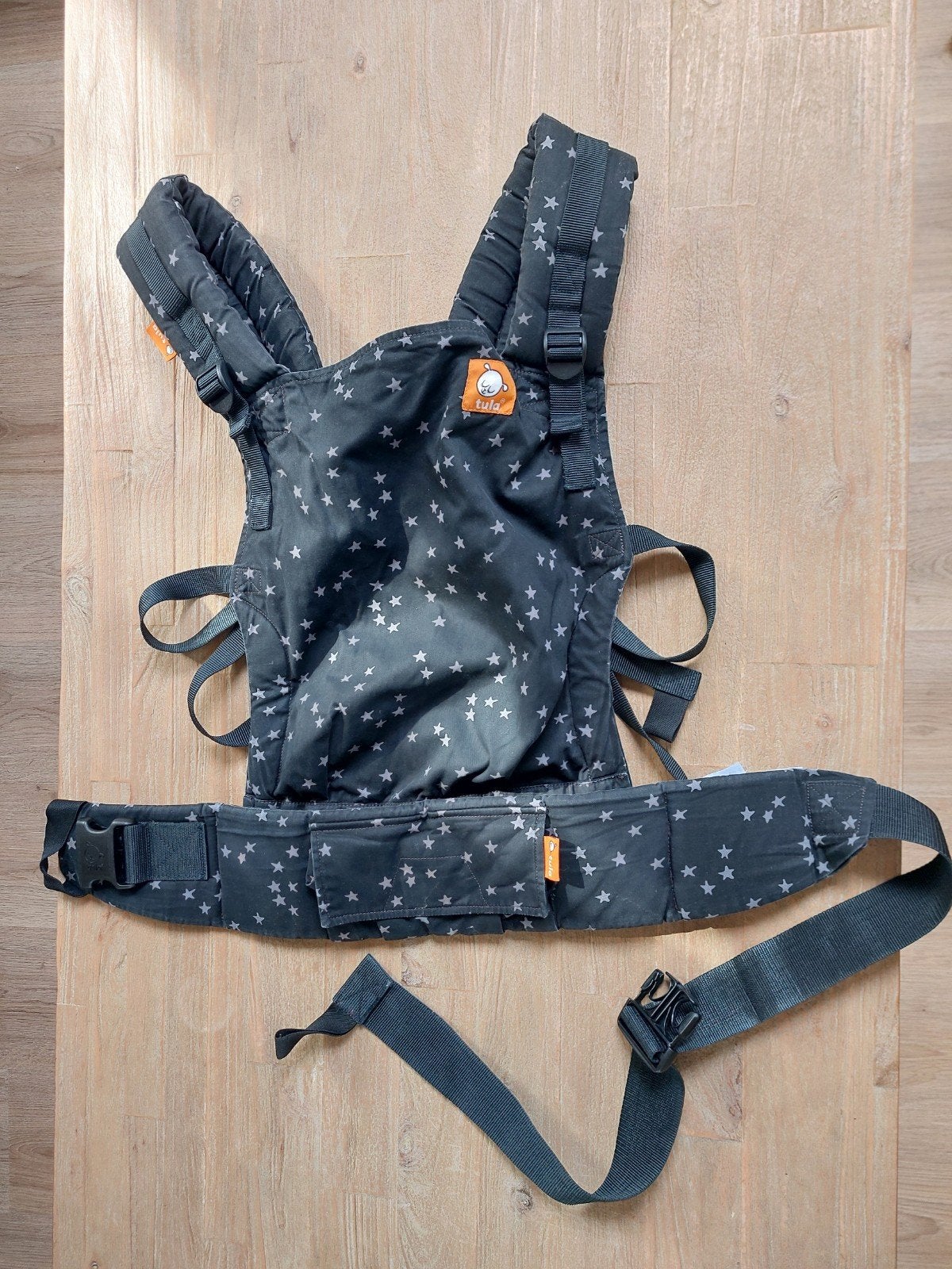 Babycarrier Tula Free to grow, Buik of Rug, Zo goed als nieuw, Draagzak, Ophalen