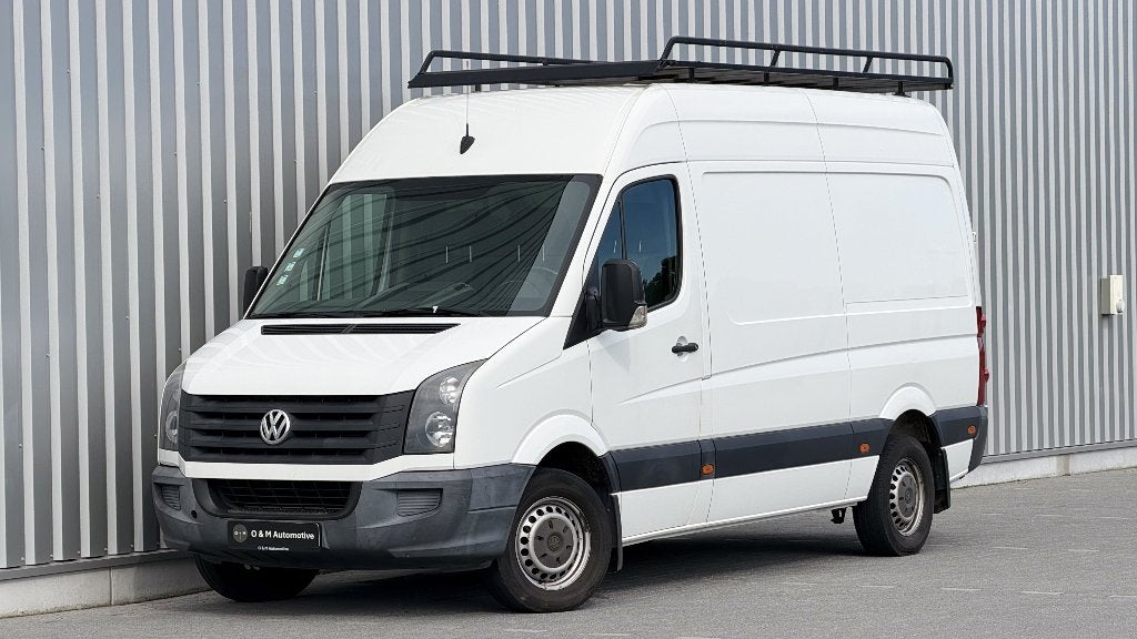 Volkswagen Crafter L2H2 2.0 TDI 2014 Euro 5 dakrek + ladder, 100 kW, Euro 5, Entreprise, Noir