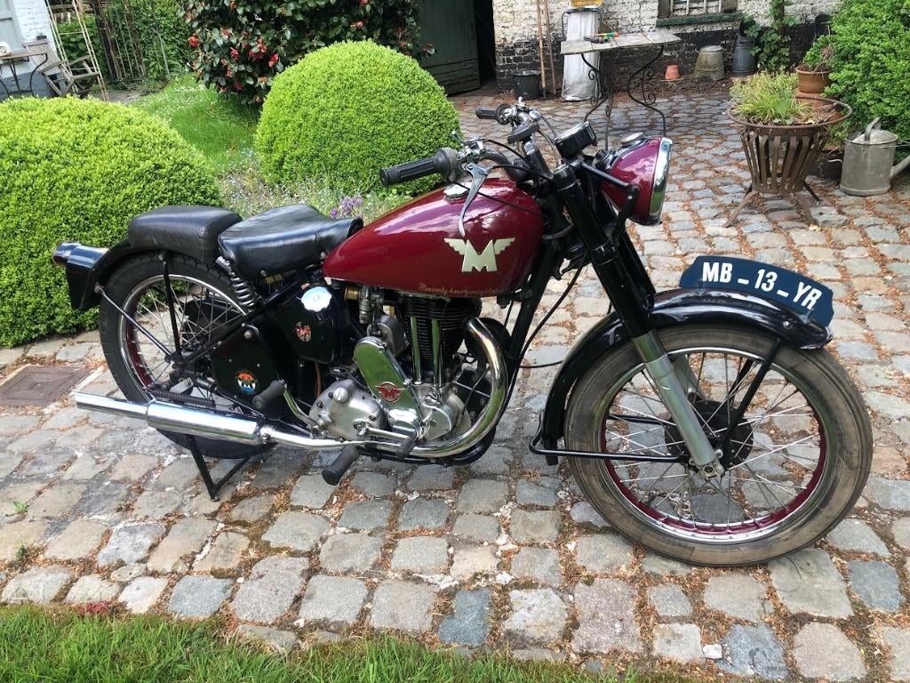 Matchless G3L 1949 met papieren, 350 cm³, 12 à 35 kW, Autre, 1 cylindre