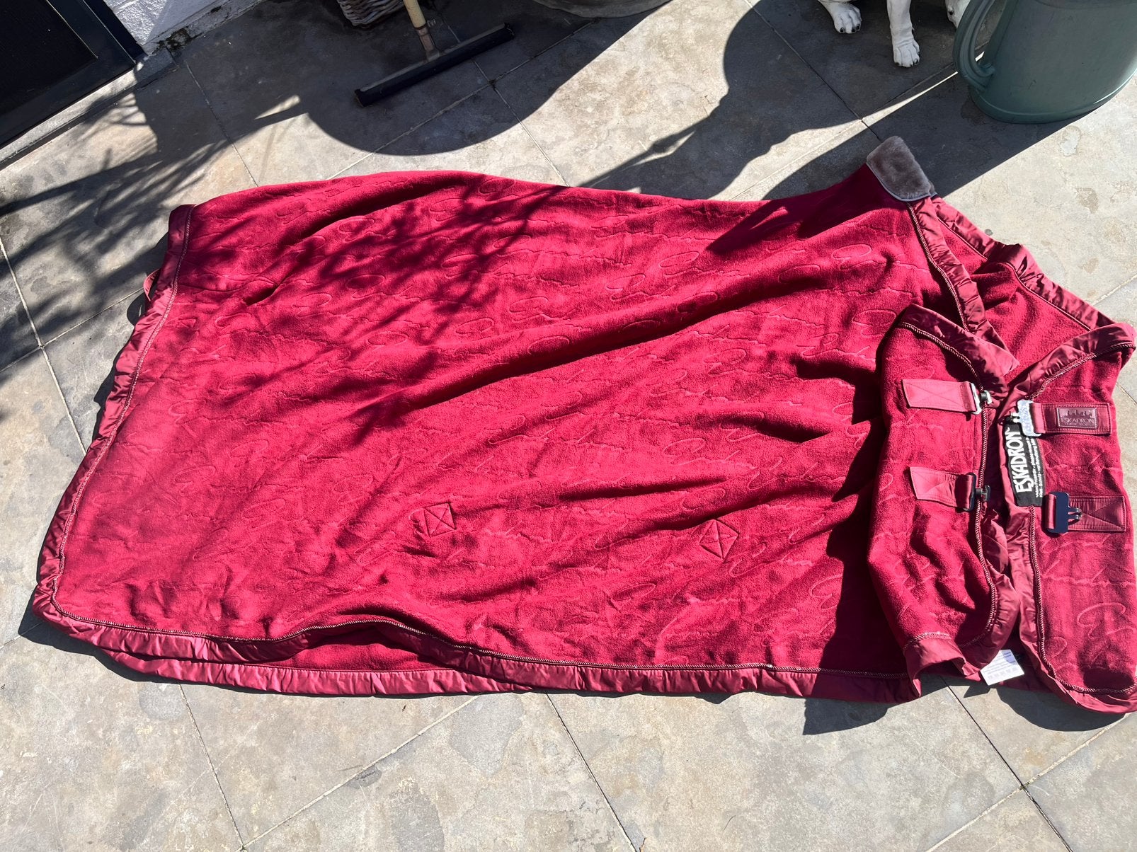 Zweetdeken Eskadron, Dieren en Toebehoren, Full (L), 0 g, Rood, Zweetdeken