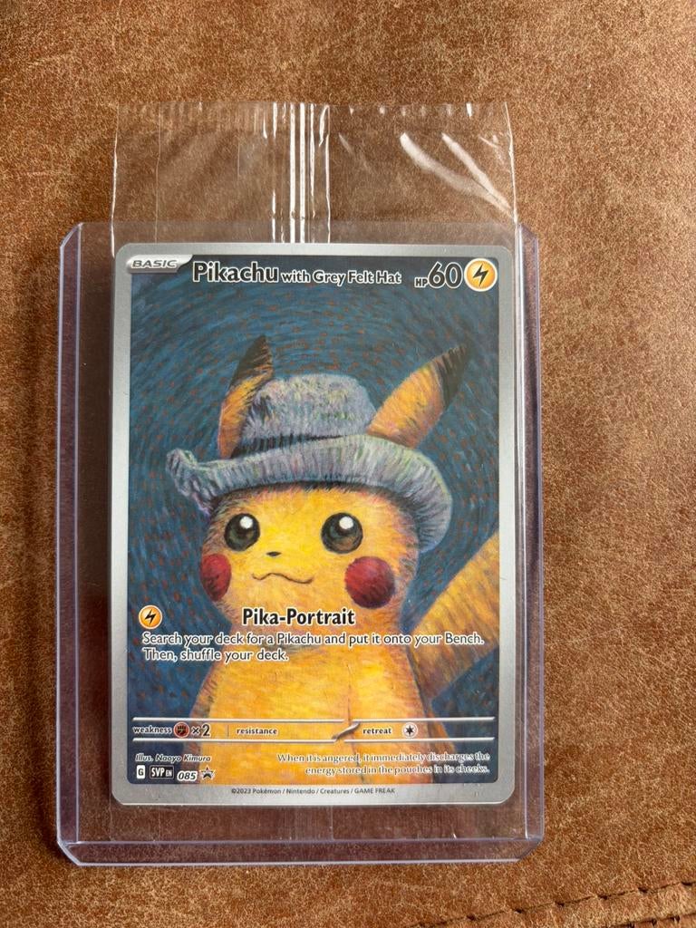 Sealed Pikachu van Gogh, Hobby en Vrije tijd, Verzamelkaartspellen | Pokémon, Ophalen of Verzenden, Zo goed als nieuw