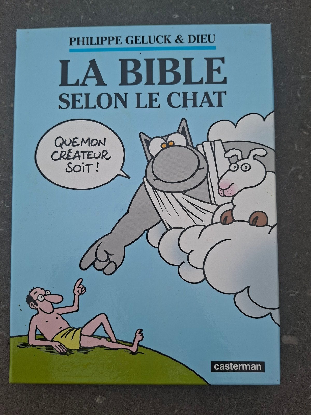 le chat- Geluck- la bible selon le chat, Enlèvement ou Envoi
