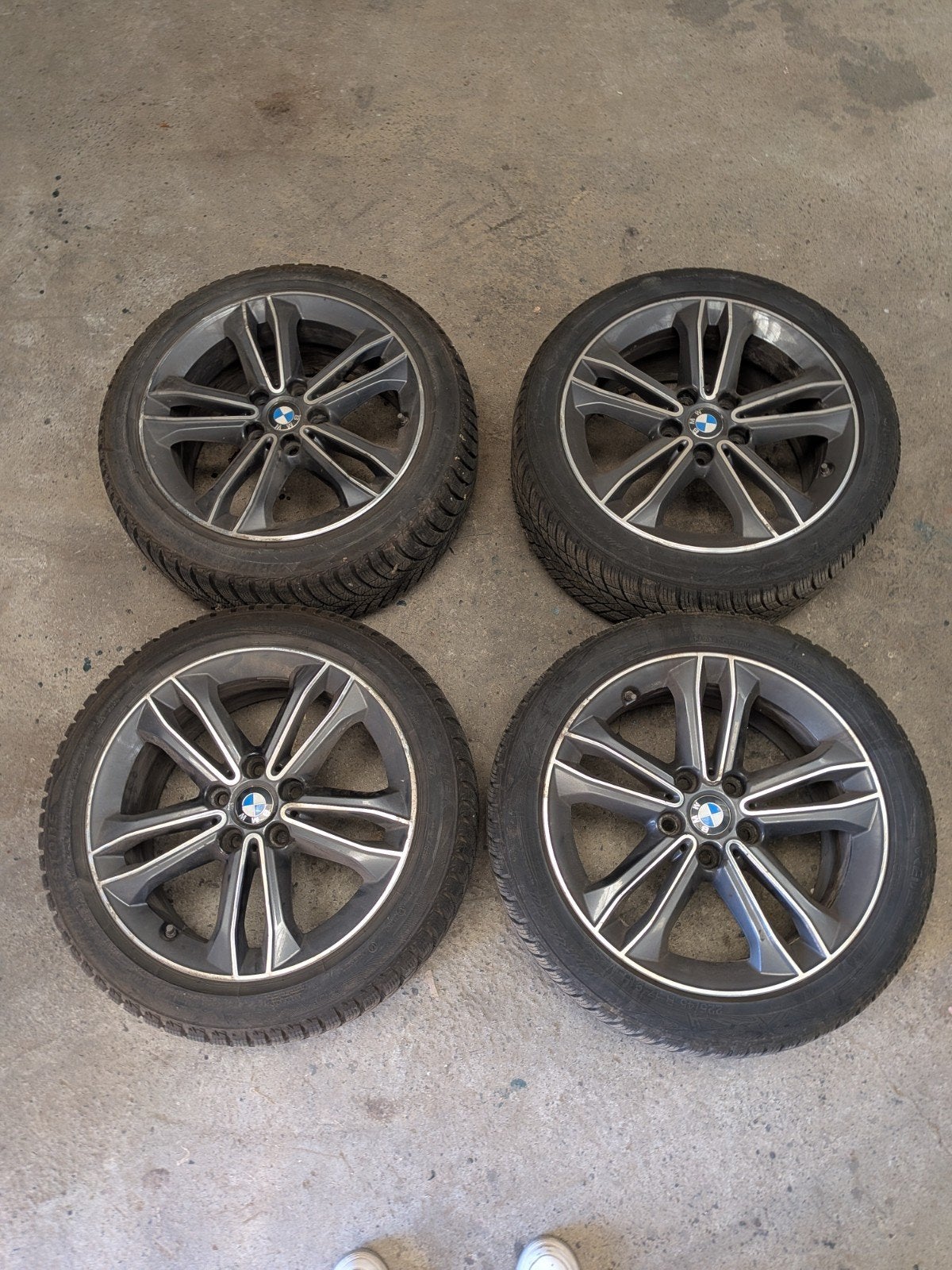 Jantes BMW série 1 et 2 de 2020, Pneus hiver, Enlèvement, Utilisé, 225 mm