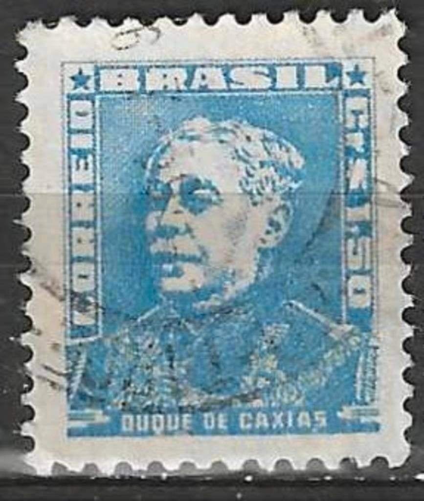Brésil 1954/1956 - Yvert 584 - Duc de Caxias (ST), Envoi, Affranchi