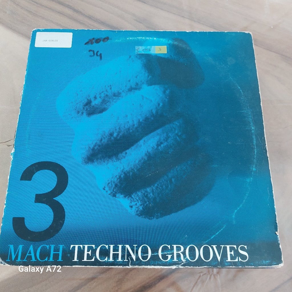 mach 3 techno grooves 12 inch maxi, 12 pouces, Enlèvement ou Envoi, Autres types, Utilisé