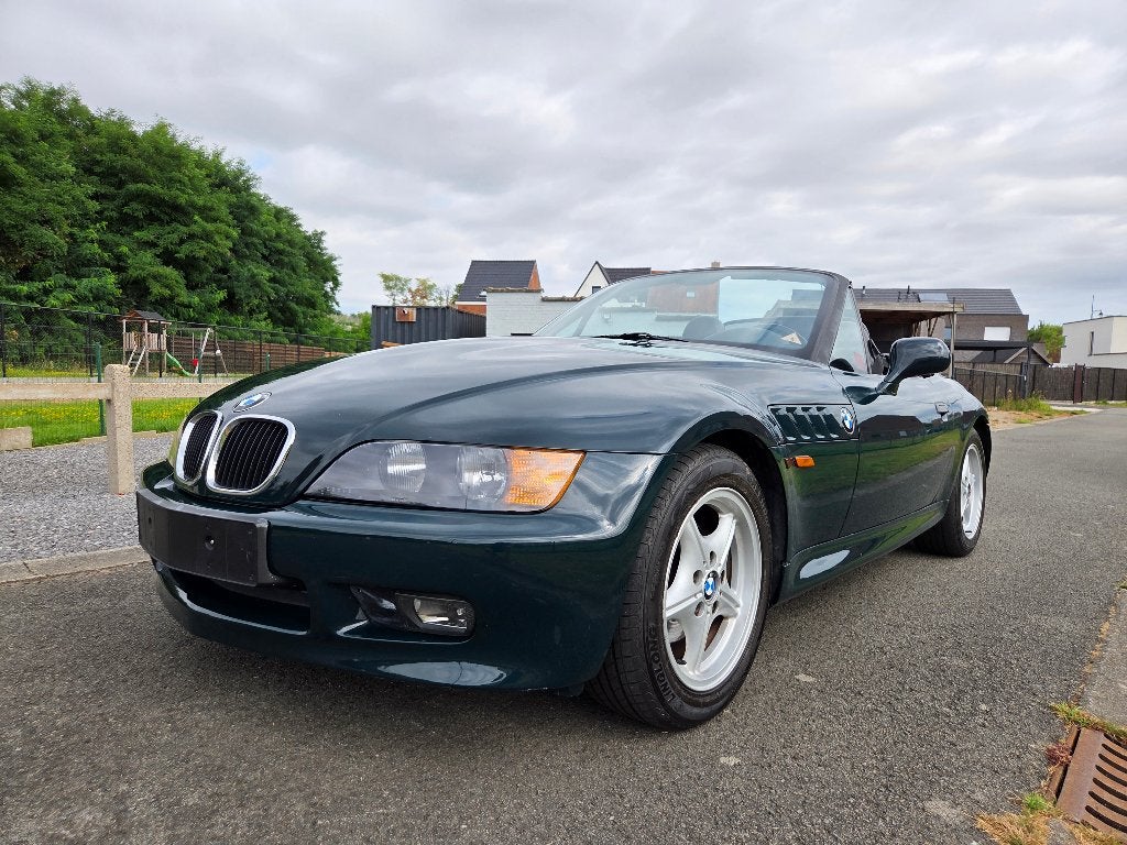 BMW Z3 1.9i Roadster - 140 pk - Manueel - Oldtimer, Auto's, BMW, Euro 2, Achterwielaandrijving, Zwart, 4 cilinders