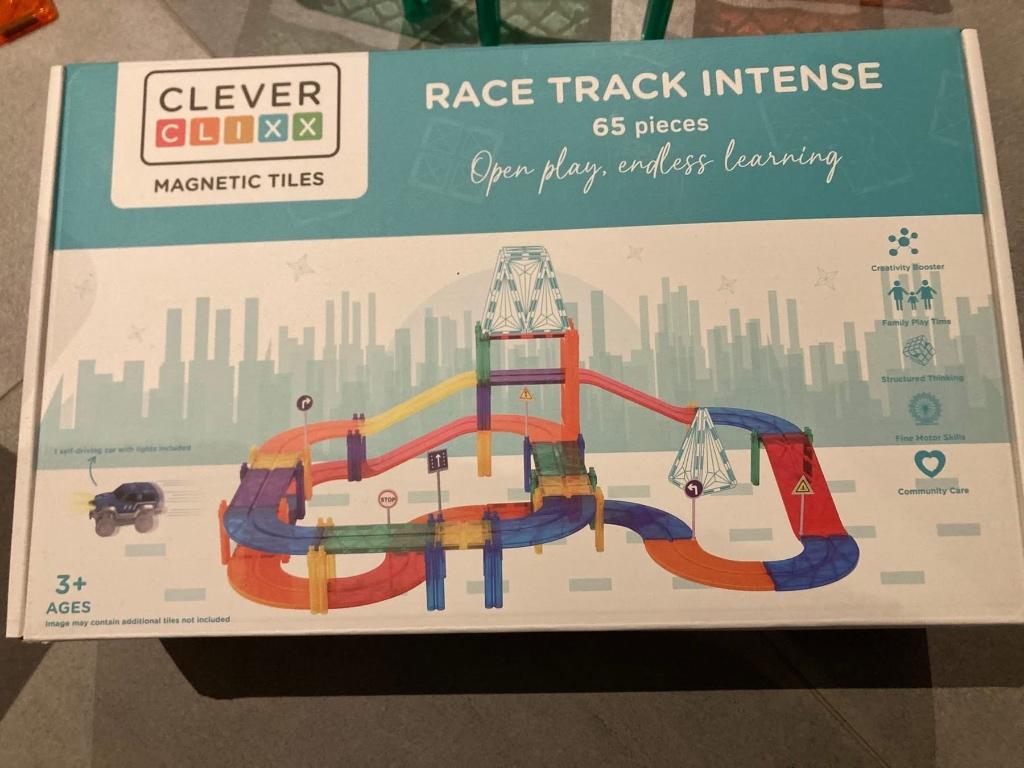 Cleverclixx - race track intense - 65 stuks, Enlèvement, Comme neuf