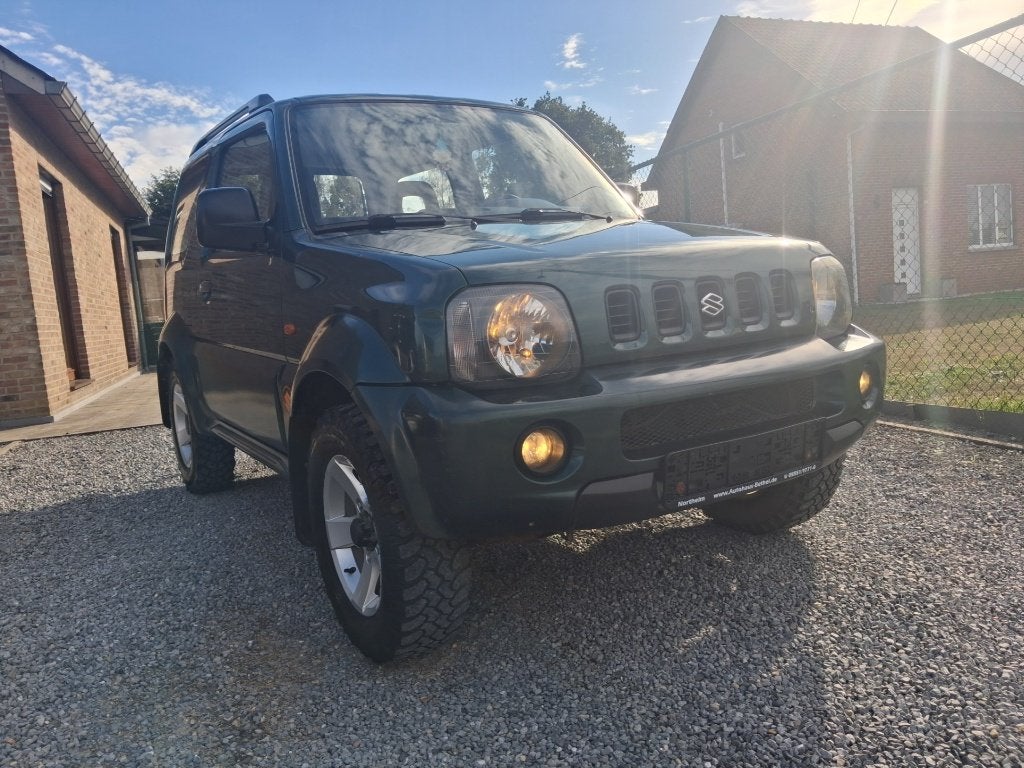 suzuki jimny #4x4# 1300cc benzine !!132 000km!! airco, Achat, Entreprise, 1300 cm³, Vert
