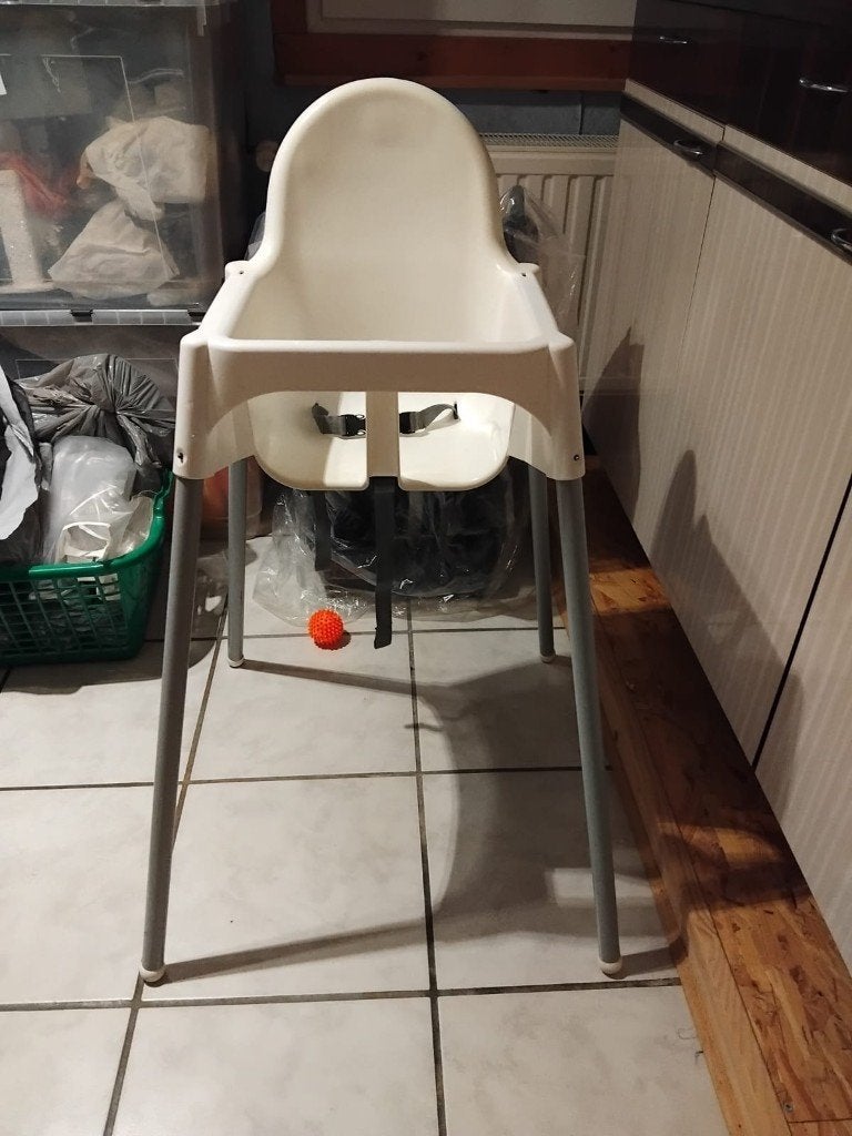 IKEA ANTILOP kinderstoel - Goede staat, Ophalen, Zo goed als nieuw, Gordel(s)