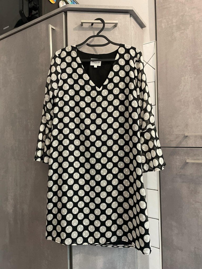 Nieuw MAISON 123-JURK met zwart-witte stippen S, Overige kleuren, Nieuw, Ophalen of Verzenden, Maat 36 (S)
