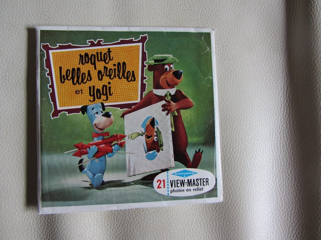 View master Roquet belles oreilles et Yogi, Verzamelen, Foto-apparatuur en Filmapparatuur, Ophalen