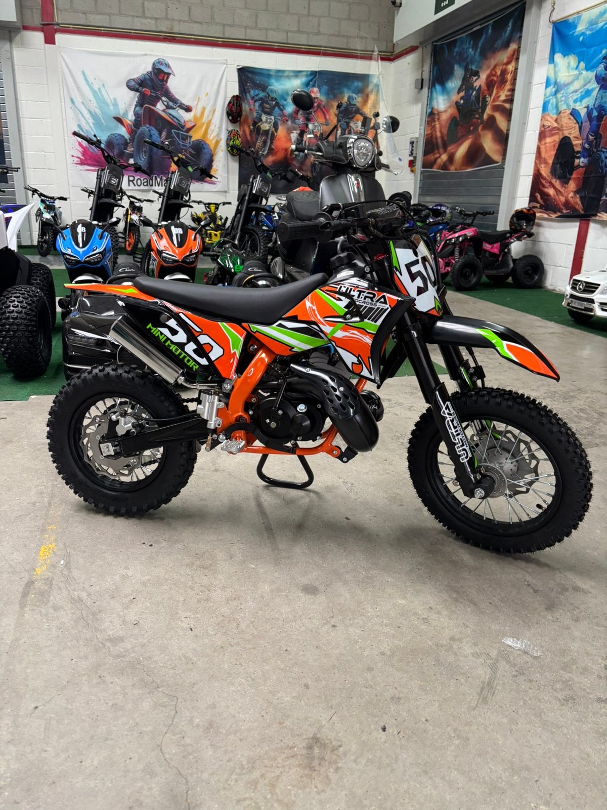 Nouveau automatique à 2 temps Koshine Crosser 50 cc 80 km/h, Enfants & Bébés, Jouets | Extérieur | Véhicules à batterie, Neuf