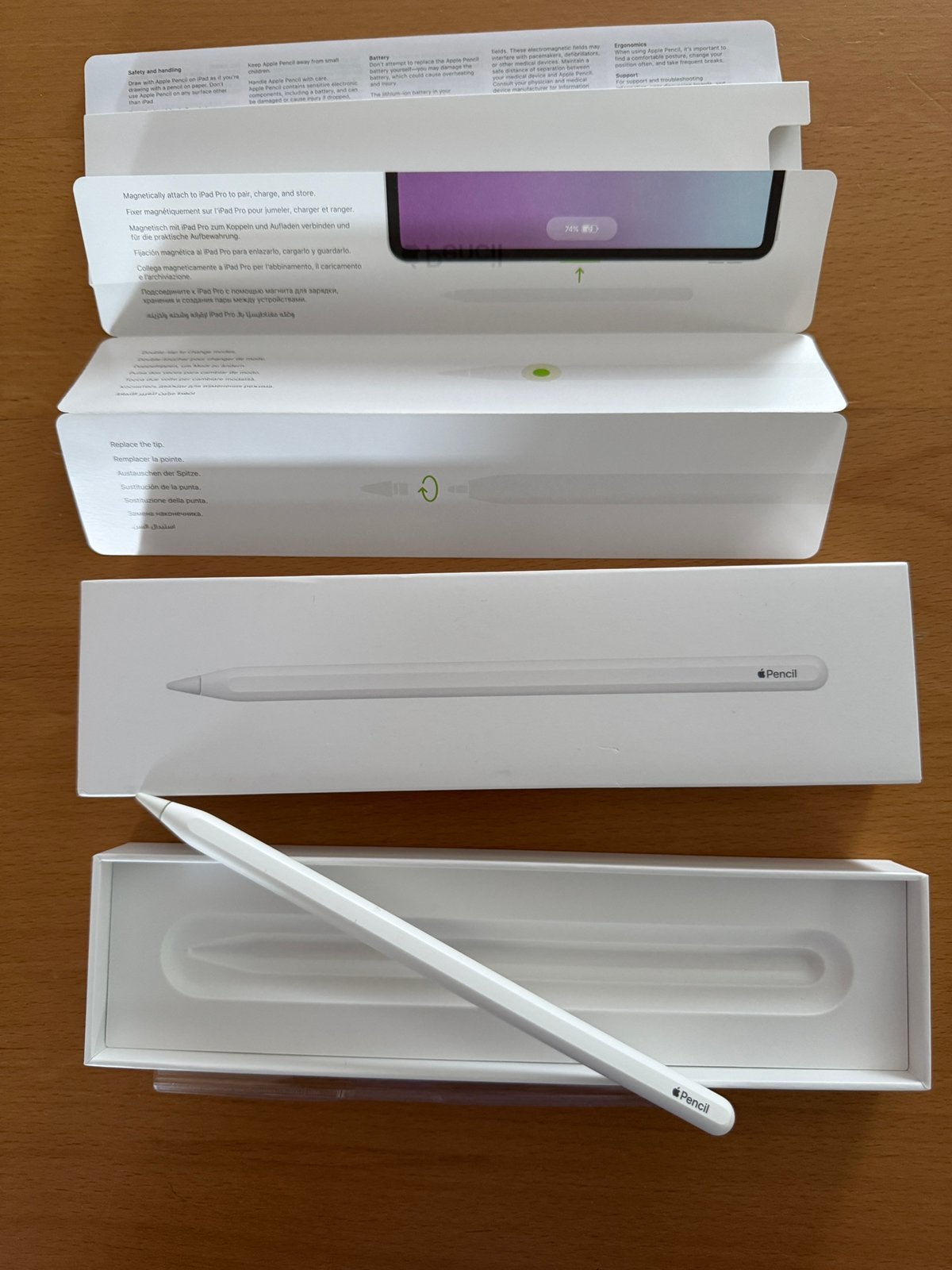 Apple Pencil 2de generatie, Informatique & Logiciels, Apple iPad Tablettes, Enlèvement, Comme neuf
