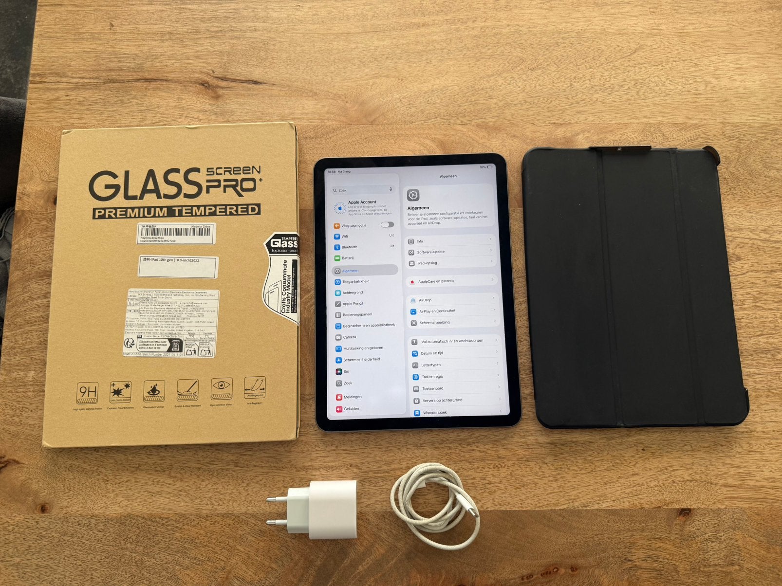 iPad Air 4 Wifi 64 Go gris comme neuf, Informatique & Logiciels, Apple iPad Tablettes, Comme neuf, Apple iPad Air, Wi-Fi, 11 pouces