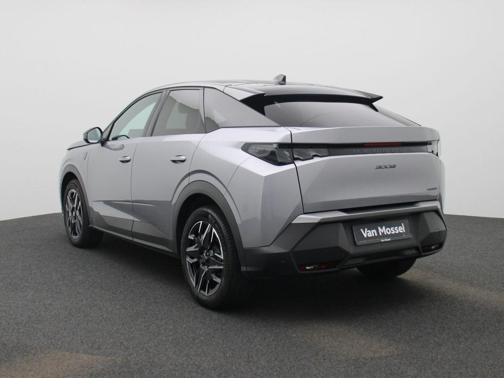 Peugeot 3008 1.2 HYBRID DSC6 GT, Auto's, Peugeot, Stof, Gebruikt, Zwart, 1648 kg