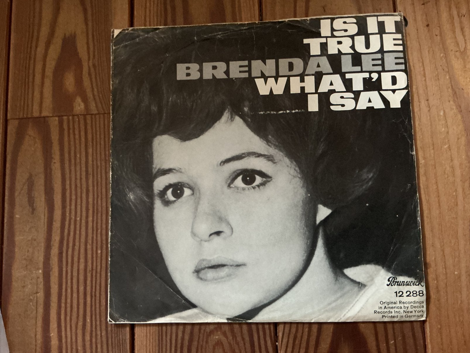 7 » Brenda Lee, est-ce vrai ?, Enlèvement ou Envoi, Utilisé