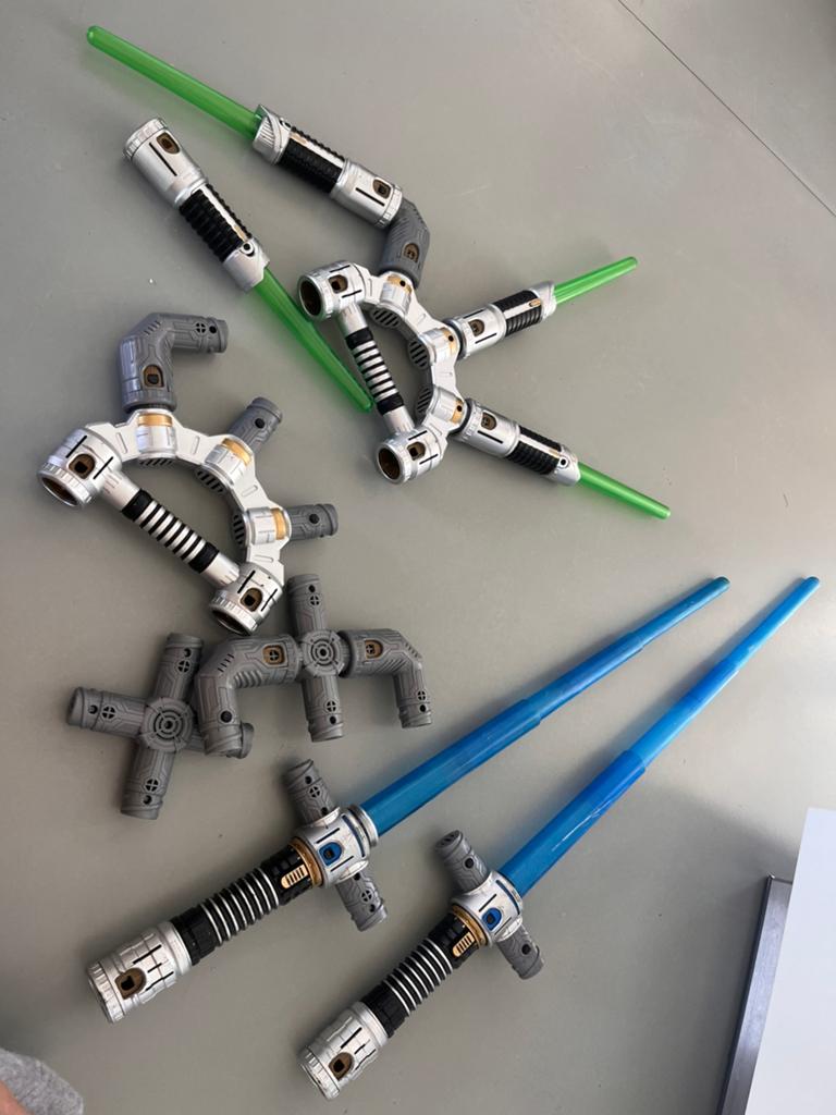 Star wars speelgoed , lichtsabel, Ophalen, Zo goed als nieuw