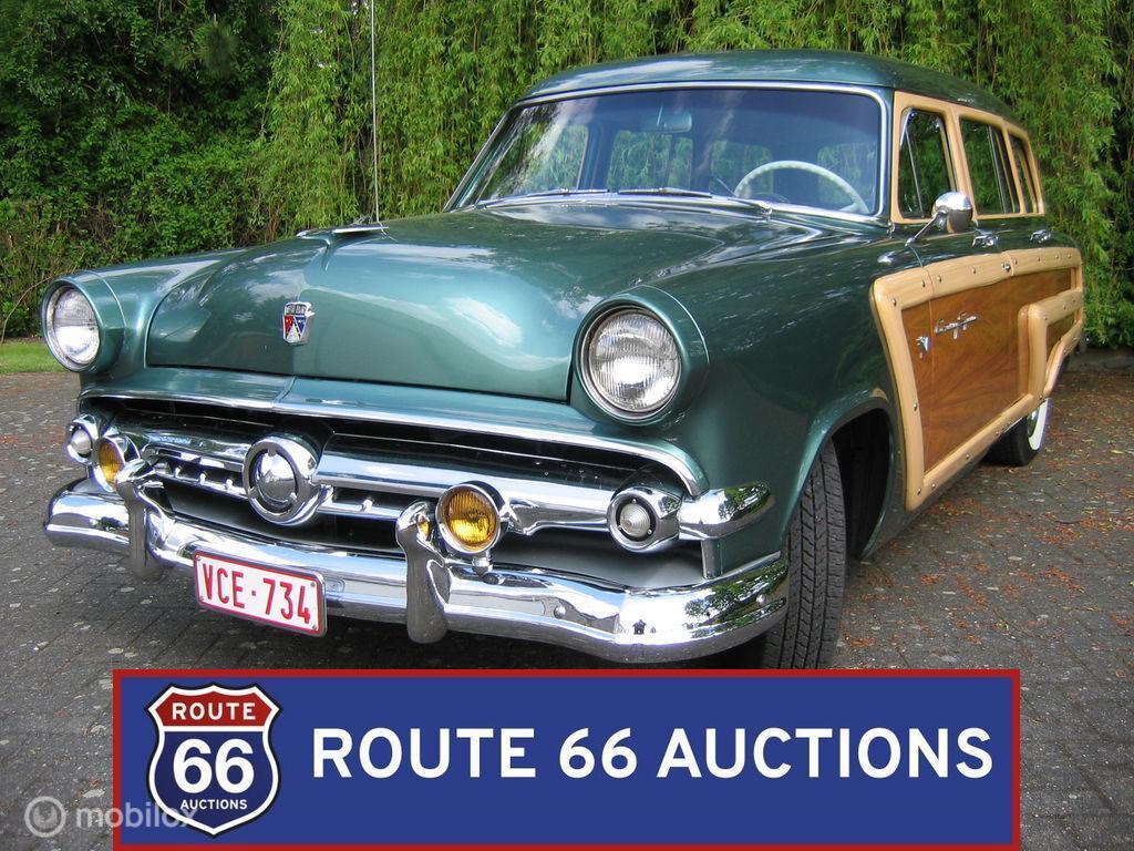 Ford Country Squire | 1954 | Route 66 Auctions, Autos, Achat, Entreprise, Boîte manuelle, Autre carrosserie