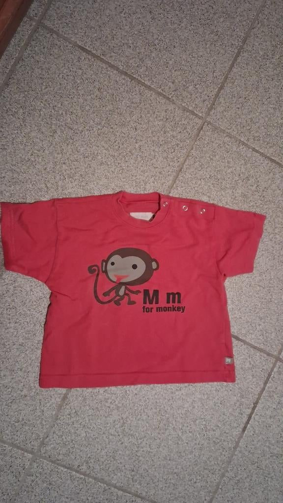 T-shirt P'tit Filou maat 80, Jongetje of Meisje, Ophalen of Verzenden, Zo goed als nieuw, Shirtje of Longsleeve