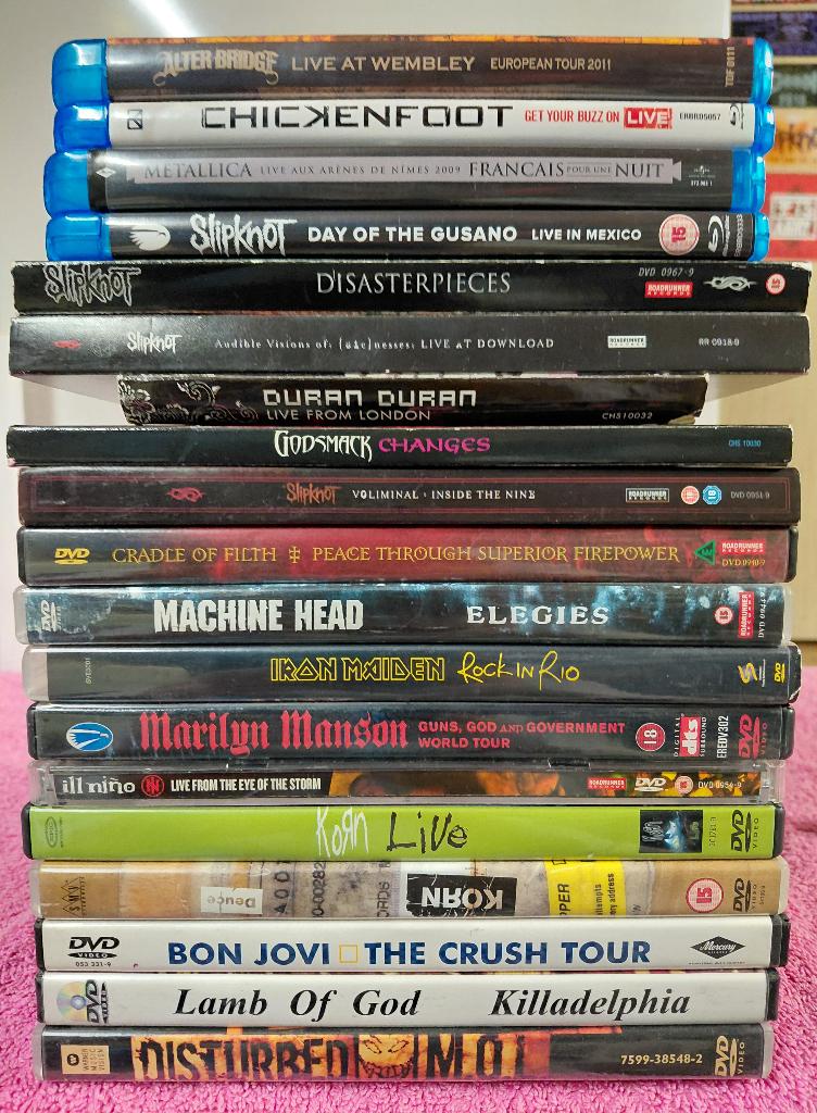 DVD de musique et Blu-ray, Enlèvement, Utilisé, Musique et Concerts