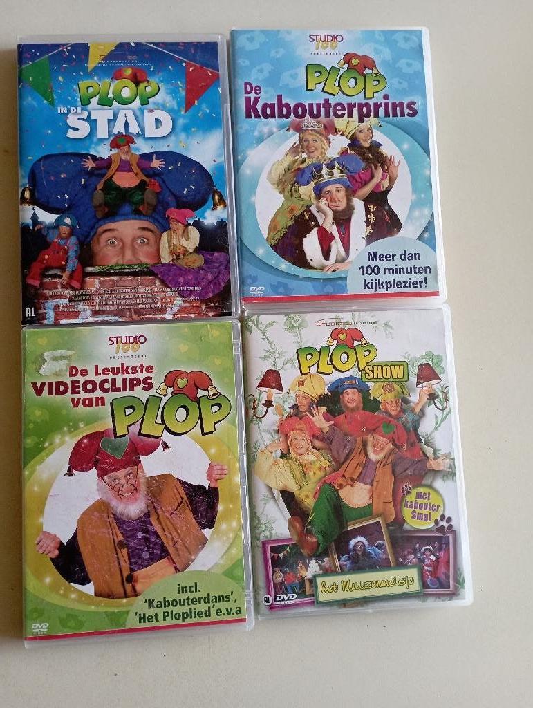 7 DVD's van PLOP voor peuters en kleuters, Cd's en Dvd's, Ophalen of Verzenden, Zo goed als nieuw