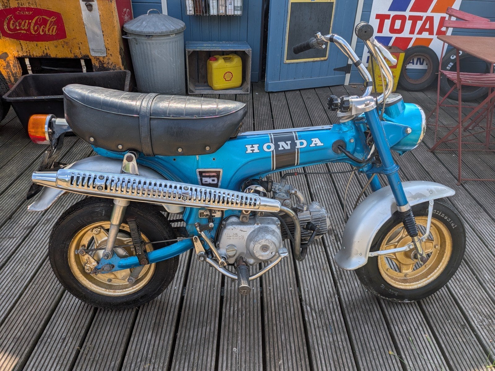 Honda ST50 dax, Enlèvement