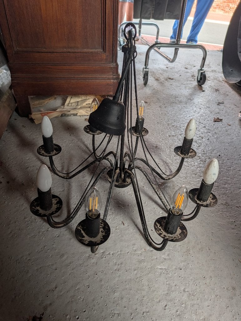 Lustre, Enlèvement, Utilisé, Métal, E27 (grand)