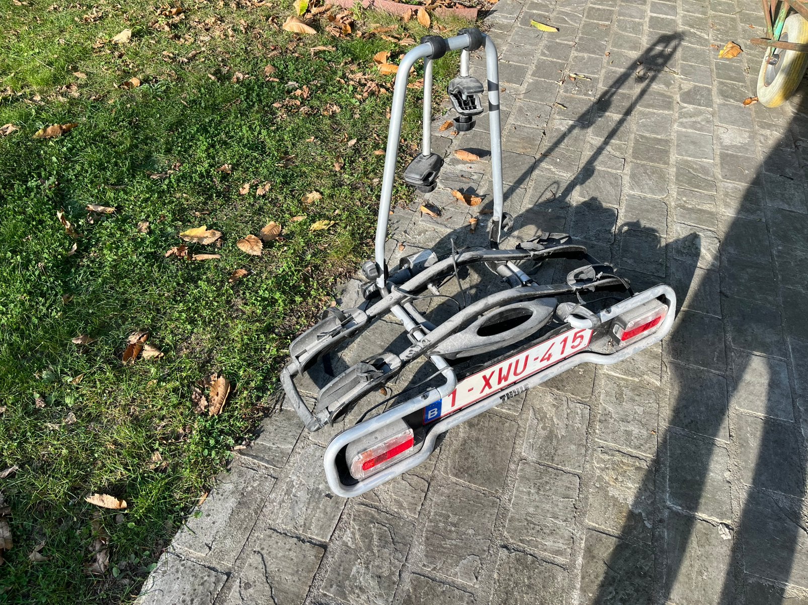 Thule fietsdrager, Ophalen, 2 fietsen, Gebruikt, Trekhaakdrager
