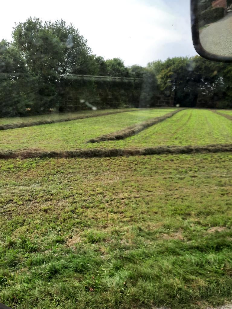 Gezocht gras op stam, Ophalen