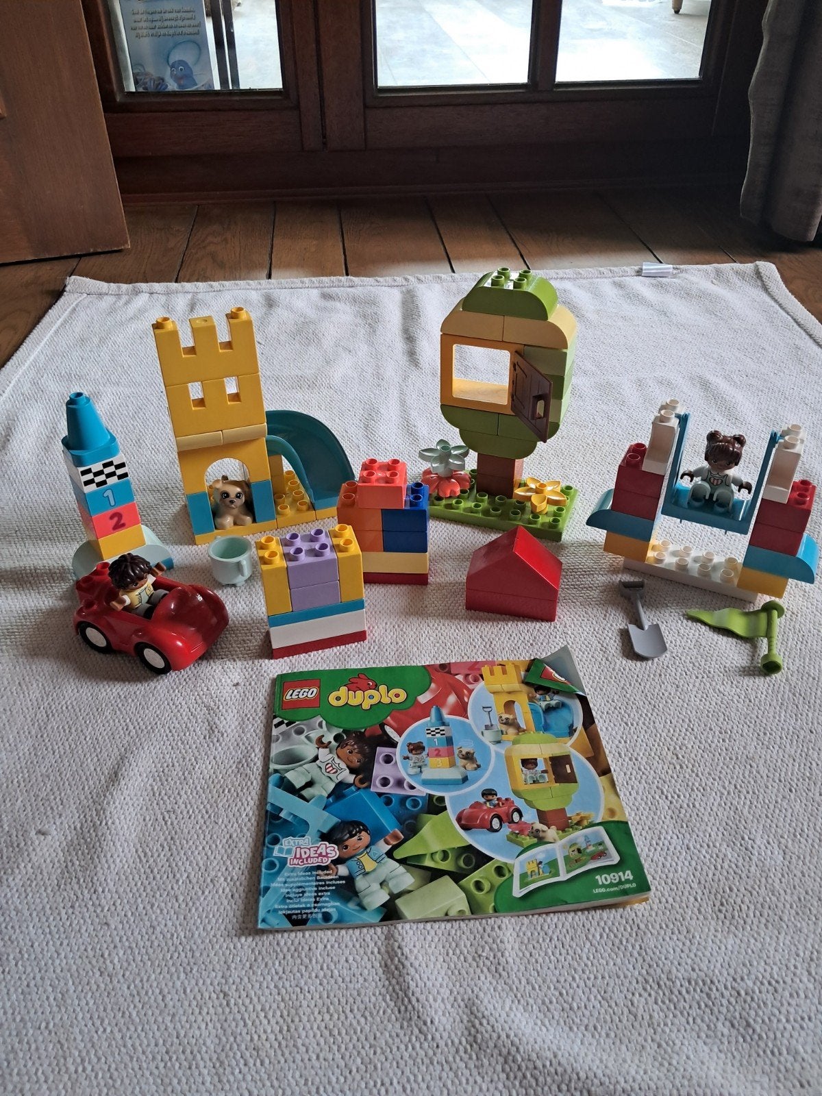duplo eerste blokken, Kinderen en Baby's, Inclusief instructies, Ophalen of Verzenden, Zo goed als nieuw, Duplo