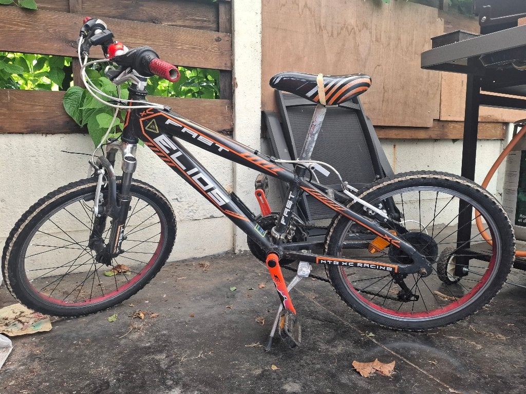 Jongensfiets/Mtb 22 inch, Ophalen, Gebruikt, 22 inch, Versnellingen