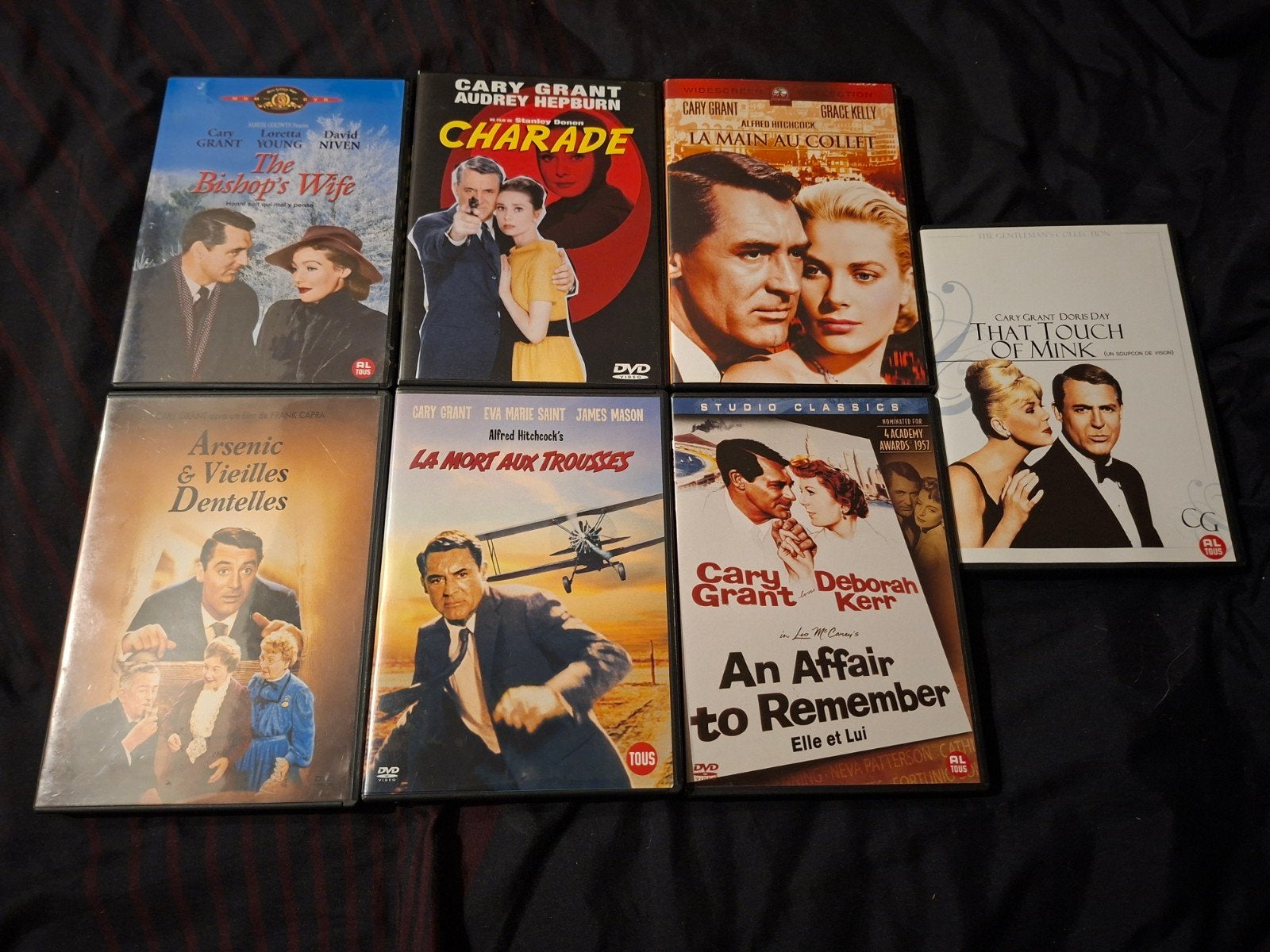 A vendre en dvd liste évolutive Cary Grant, Action, Enlèvement ou Envoi, Comprend un boîtier, Anglais