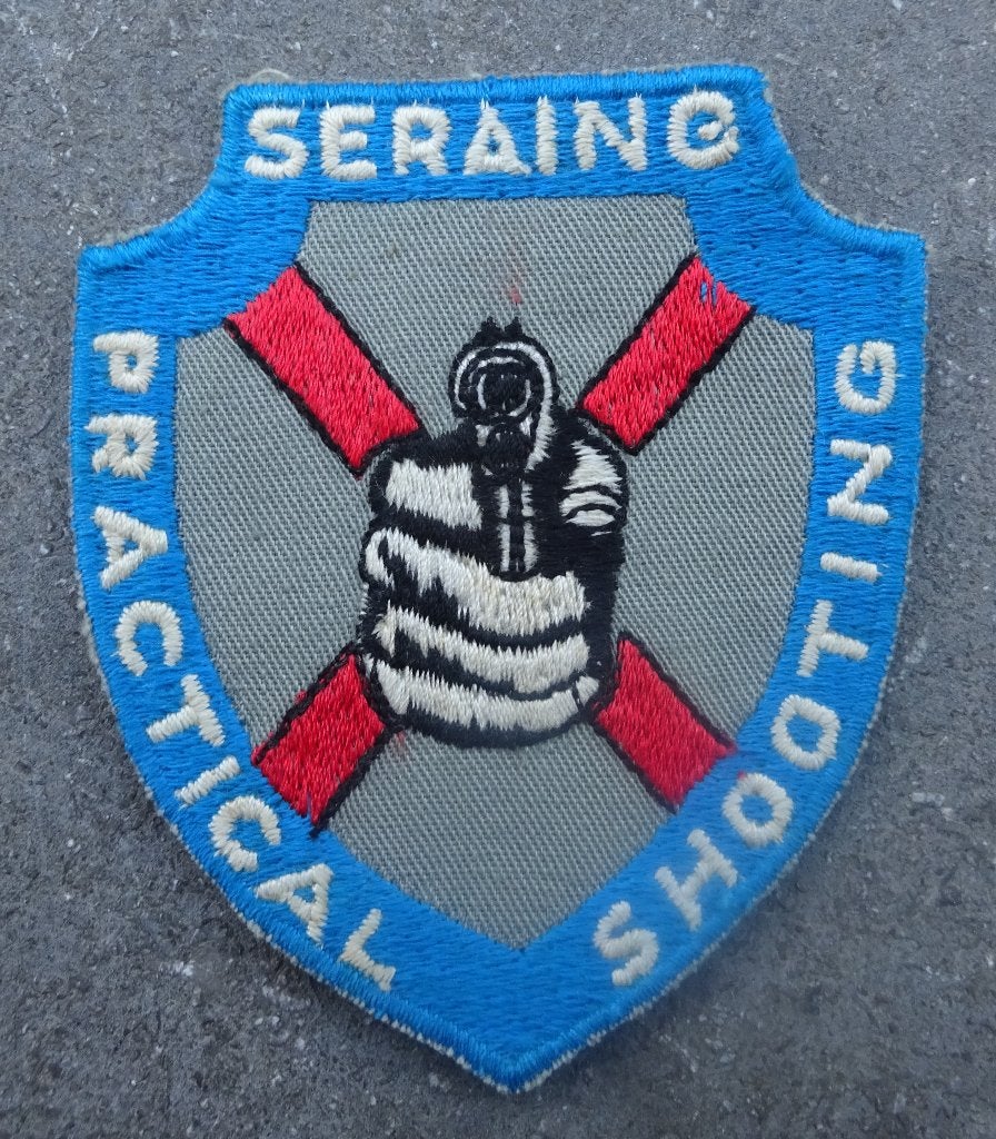 BELGIQUE: POLICE DE SERAING (LIEGE) - INSIGNE (OBSOLETE), Envoi, Gendarmerie, Emblème ou Badge