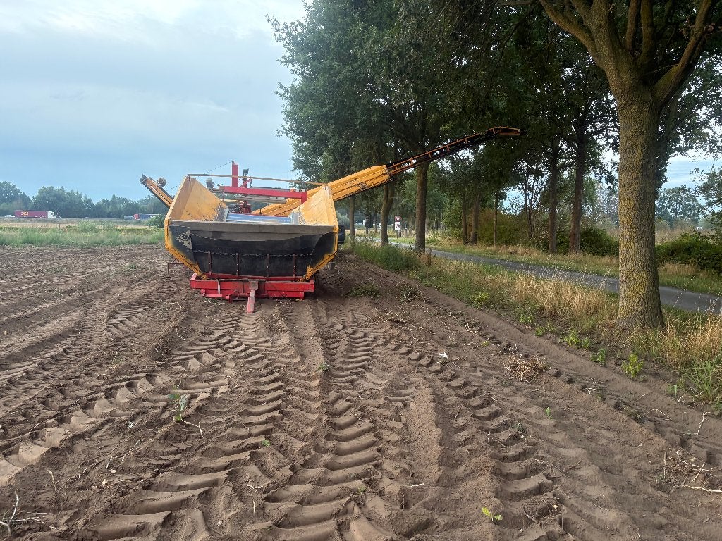 Mobiele stortbak, Ophalen, Akkerbouw, Aardappeltechniek